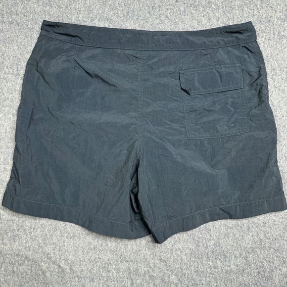 Sid Mashburn Mens Shorts Swim Trunks Navy Blue Lined Size 36‎ Measure 35 Button - Picture 3 of 7